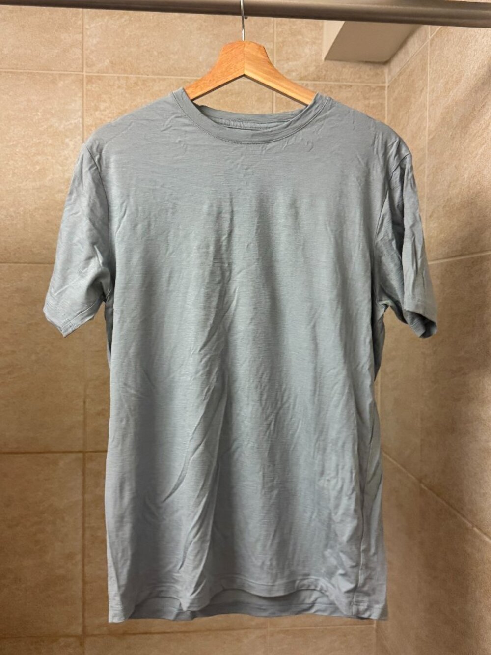 Wool & Prince 100% Wool Crew Neck Tee Men's Medium, M